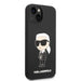 Karl Lagerfeld Silicone Ikonik case for iPhone 14 Plus - black - Cell phone cases and covers<<<HurtelXML