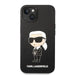 Karl Lagerfeld Silicone Ikonik case for iPhone 14 Plus - black - Cell phone cases and covers<<<HurtelXML