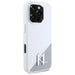Karl Lagerfeld Silicone Initial Logo Case for iPhone 16 Pro Max - White - Cell phone cases and covers<<<HurtelXML