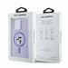 Karl Lagerfeld Silicone Karl&Choupette Heads Ring MagSafe Case for iPhone 16 Pro Max - Purple - Cell phone cases