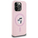 Karl Lagerfeld Silicone Karl&Choupette MagSafe Case for iPhone 14 Pro Max - Pink - Cell phone cases