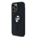 Karl Lagerfeld Silicone Karl&Choupette MagSafe case for iPhone 14 Pro Max - black - Cell phone cases
