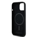 Karl Lagerfeld Silicone Karl&Choupette MagSafe case for iPhone 15 / 14 / 13 - black - Cell phone cases
