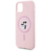 Karl Lagerfeld Silicone Karl&Choupette MagSafe iPhone 11 Case - Pink - Cell phone cases and covers<<<HurtelXML