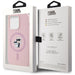 Karl Lagerfeld Silicone Karl&Choupette MagSafe iPhone 14 Pro Case - Pink - Cell phone cases and covers<<<HurtelXML