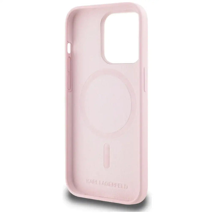 Karl Lagerfeld Silicone Karl&Choupette MagSafe iPhone 14 Pro Case - Pink - Cell phone cases and covers<<<HurtelXML