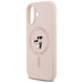 Karl Lagerfeld Silicone Karl&Choupette Ring MagSafe Case for iPhone 17 - Pink - Cell phone cases and covers<<<HurtelXML