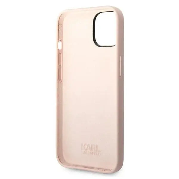 Karl Lagerfeld Silicone Karl`s Head Case for iPhone 14 / 15 / 13 6.1’’ - pink - Cell phone cases and covers<<<HurtelXML