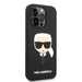 Karl Lagerfeld Silicone Karl’s Head MagSafe case for iPhone 14 Pro Max - black - Cell phone cases and covers<<<HurtelXML