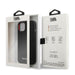Karl Lagerfeld Silicone Plaque Case for iPhone 13 - Black - Cell phone cases and covers<<<HurtelXML