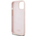 Karl Lagerfeld Silicone Karl Script case for iPhone 15 - pink - Cell phone cases and covers<<<HurtelXML
