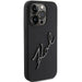 Karl Lagerfeld Silicone Karl Script case for iPhone 15 Pro - black - Cell phone cases and covers<<<HurtelXML