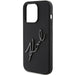 Karl Lagerfeld Silicone Karl Script case for iPhone 15 Pro - black - Cell phone cases and covers<<<HurtelXML