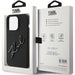 Karl Lagerfeld Silicone Karl Script case for iPhone 15 Pro - black - Cell phone cases and covers<<<HurtelXML