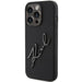 Karl Lagerfeld Silicone Karl Script case for iPhone 15 Pro - black - Cell phone cases and covers<<<HurtelXML