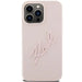 Karl Lagerfeld Silicone Karl Script case for iPhone 15 Pro Max - pink - Cell phone cases and covers<<<HurtelXML
