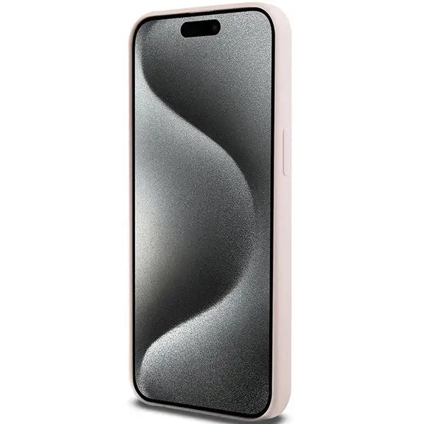 Karl Lagerfeld Silicone Karl Script case for iPhone 15 Pro Max - pink - Cell phone cases and covers<<<HurtelXML