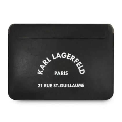Karl Lagerfeld Sleeve KLCS133RSGSFBK 13’’ black/black Saffiano RSG - Laptop bags<<<HurtelXML