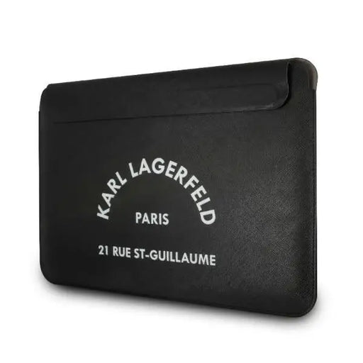 Karl Lagerfeld Sleeve KLCS133RSGSFBK 13’’ black/black Saffiano RSG - Laptop bags<<<HurtelXML
