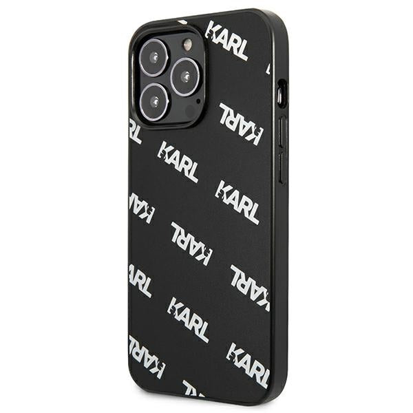 Karl Lagerfeld Allover Case for iPhone 13 Pro / iPhone 13 - Black