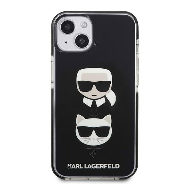 Karl Lagerfeld Karl&amp;Choupette Head Case for iPhone 13 - Black