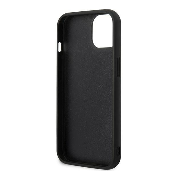 Karl Lagerfeld KLHCP13S3DKPK iPhone 13 mini 5,4 "black / black hardcase Ikonik Patch