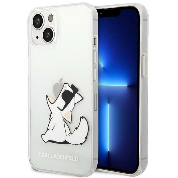 Karl Lagerfeld KLHCP14MCFNRC iPhone 14 Plus 6.7 &quot;hardcase clear / transparent Choupette Fun