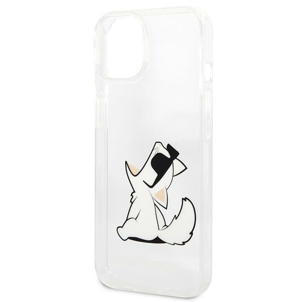 Karl Lagerfeld KLHCP14MCFNRC iPhone 14 Plus 6.7 "hardcase clear / transparent Choupette Fun