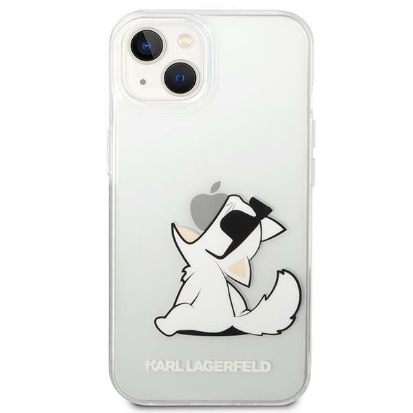 Karl Lagerfeld KLHCP14MCFNRC iPhone 14 Plus 6.7 "hardcase clear / transparent Choupette Fun