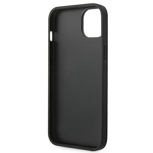 Karl Lagerfeld KLHCP14MGFKPG iPhone 14 Plus 6.7 "hardcase silver / silver Glitter Flakes Ikonik