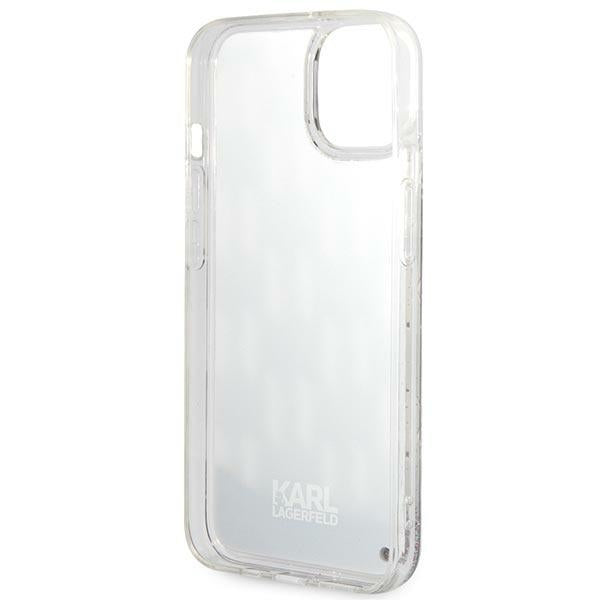 Karl Lagerfeld KLHCP14MLMNMK iPhone 14 Plus 6.7 "hardcase black / black Liquid Glitter Monogram