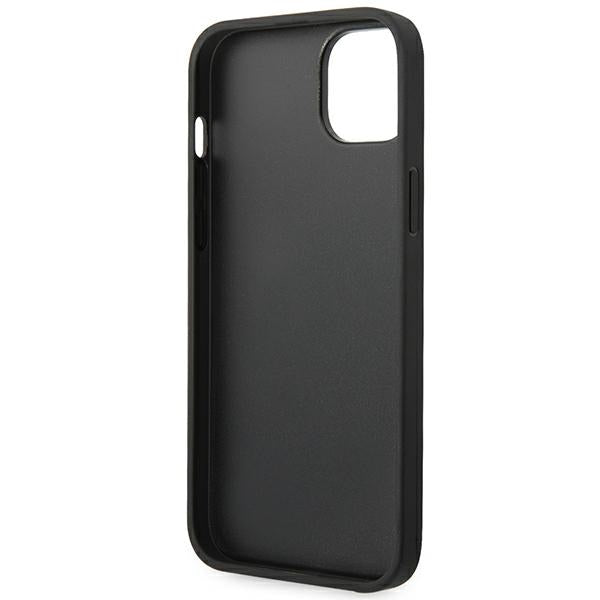Karl Lagerfeld KLHCP14MSAKLHPG iPhone 14 Plus 6.7 "hardcase gray / gray Saffiano Mono Metal Logo