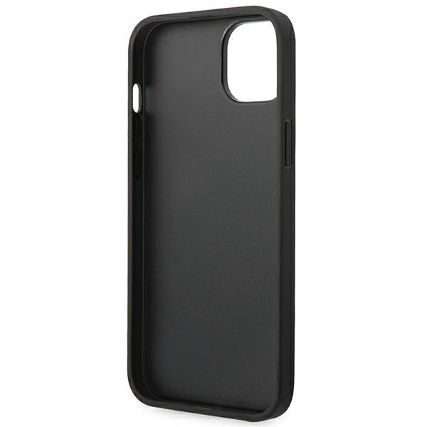 Karl Lagerfeld KLHCP14MSAKLHPK iPhone 14 Plus 6.7 "hardcase black / black Saffiano Mono Metal Logo