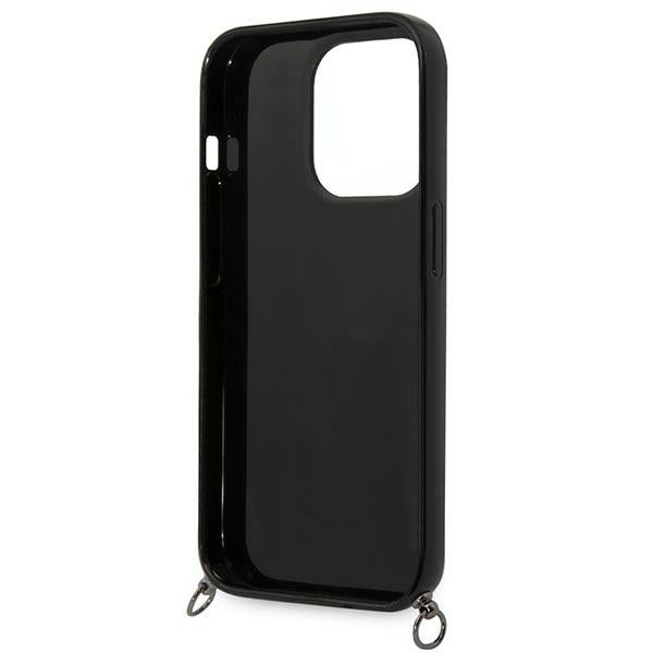 Karl Lagerfeld KLHCP14XSTSTP iPhone 14 Pro Max 6.7 "hardcase pink / pink Color Stripes Strap