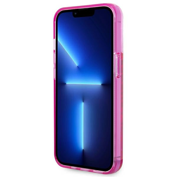 Karl Lagerfeld KLHCP14XLCKVF iPhone 14 Pro Max 6.7 "pink / pink hardcase Liquid Glitter Elong
