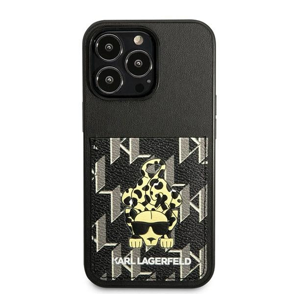 Karl Lagerfeld Karlimals Cardslot case for iPhone 13 Pro / iPhone 13 - black
