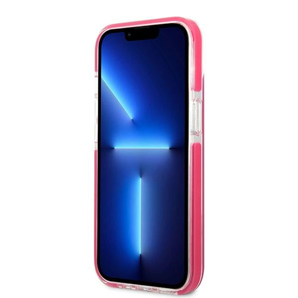 Karl Lagerfeld Choupette Head case for iPhone 13 mini - fuchsia
