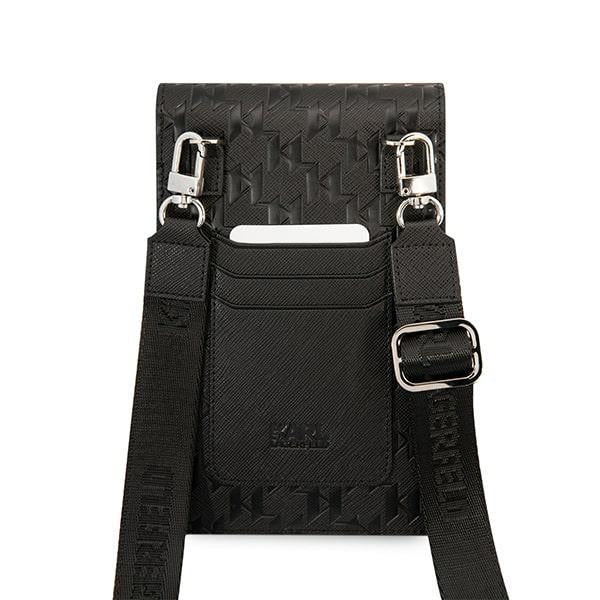Karl Lagerfeld Handbag KLWBSAMSMK black/black Monogram Plate