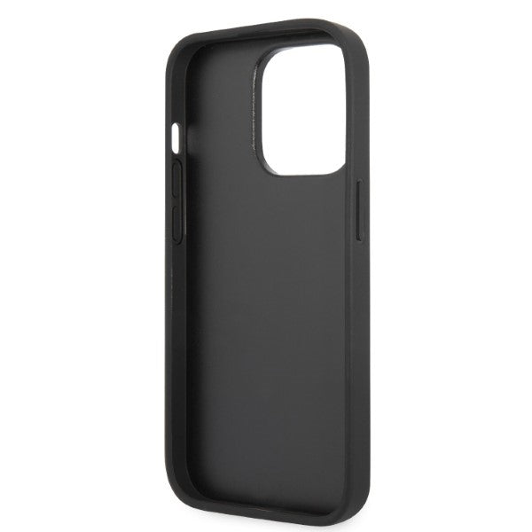 Karl Lagerfeld KLHCP14LG2CPS iPhone 14 Pro 6.1" silver/silver hardcase Glitter Choupette Patch