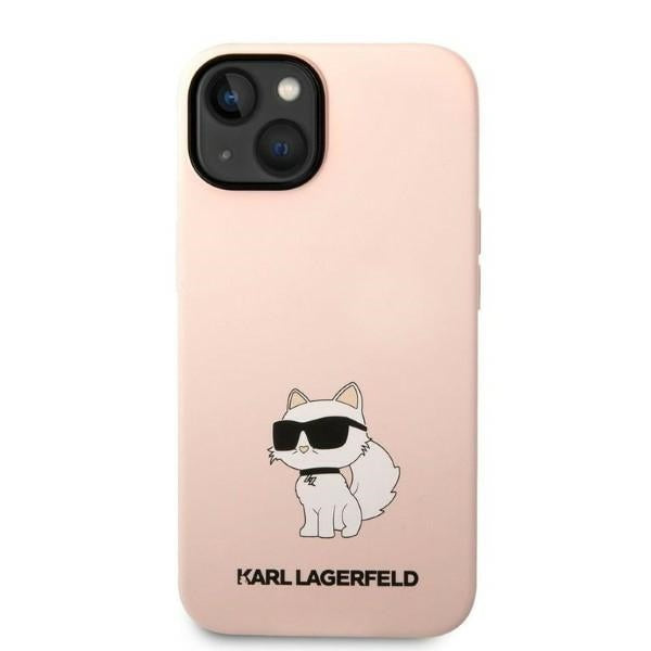 Karl Lagerfeld KLHCP14MSNCHBCP iPhone 14 Plus 6.7&quot; hardcase pink/pink Silicone Choupette
