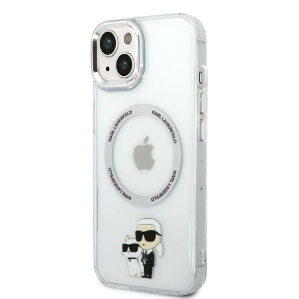 Karl Lagerfeld KLHMP14MHNKCIT iPhone 14 Plus 6.7" hardcase transparent Iconic Karl&amp;Choupette Magsafe