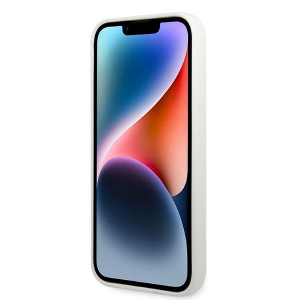 Karl Lagerfeld KLHMP14XSNCHBCH iPhone 14 Pro Max 6.7" hardcase white/white Silicone Choupette MagSafe