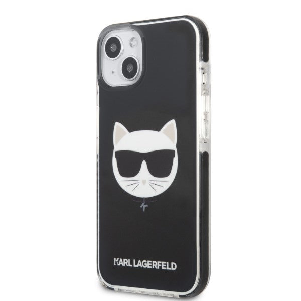Karl Lagerfeld KLHCP13STPECK iPhone 13 mini 5.4" hardcase black/black Choupette Head