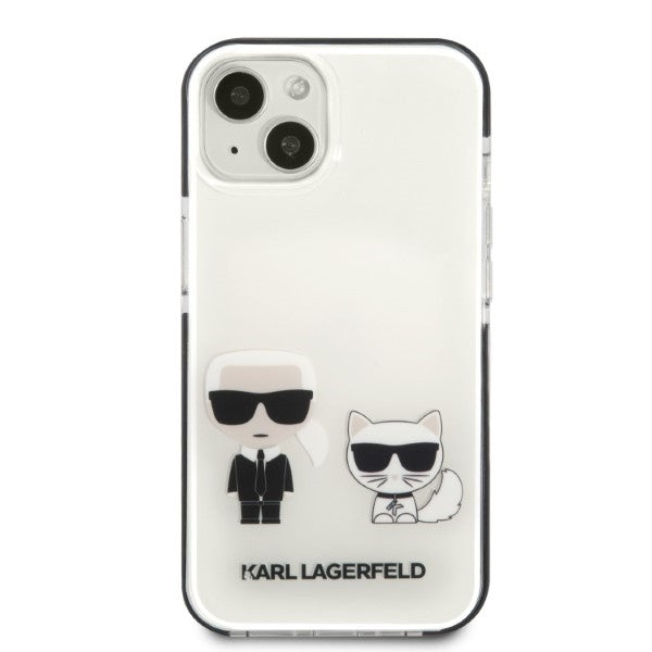 Karl Lagerfeld KLHCP13STPEKCW iPhone 13 mini 5.4" hardcase white/white Karl&Choupette