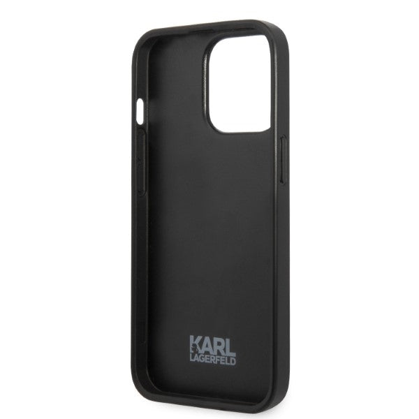 Karl Lagerfeld KLHCP13XPMNIKPI iPhone 13 Pro Max 6.7" hardcase red/red Monogram Ikonik Patch