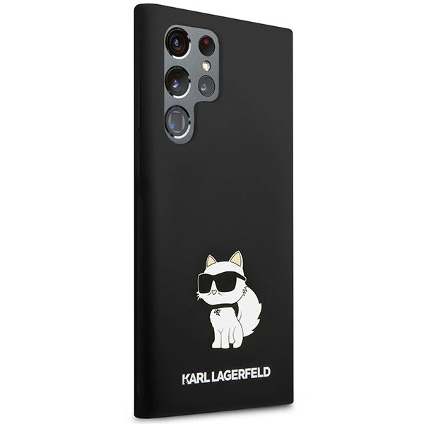 Karl Lagerfeld KLHCS23LSNCHBCK S23 Ultra S918 hardcase black/black Silicone Choupette