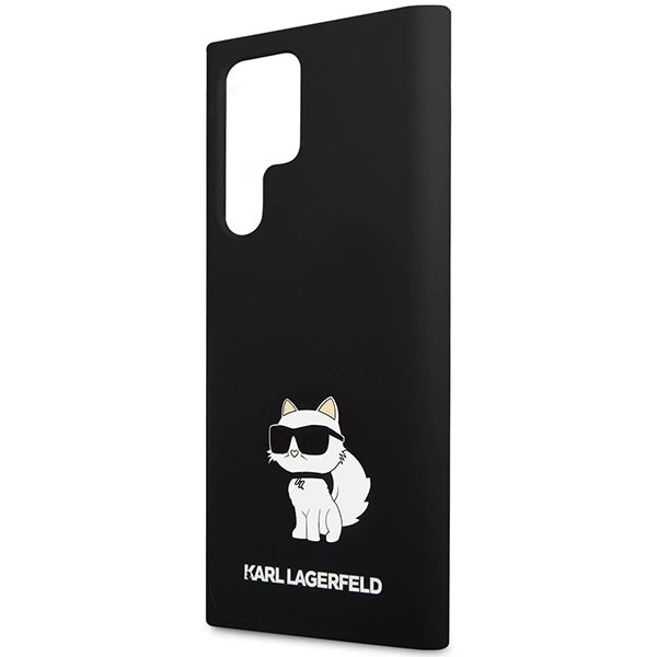 Karl Lagerfeld KLHCS23LSNCHBCK S23 Ultra S918 hardcase black/black Silicone Choupette
