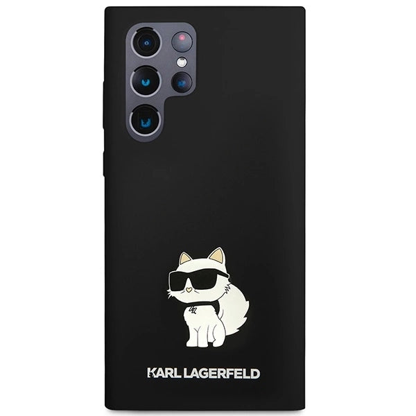 Karl Lagerfeld KLHCS23LSNCHBCK S23 Ultra S918 hardcase black/black Silicone Choupette