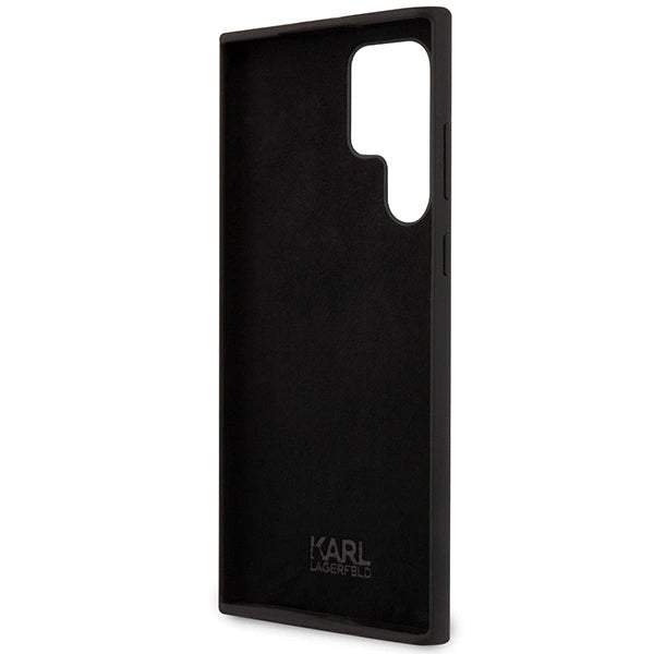 Karl Lagerfeld KLHCS23LSNCHBCK S23 Ultra S918 hardcase black/black Silicone Choupette