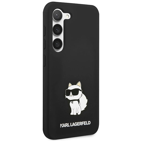 Karl Lagerfeld KLHCS23MSNCHBCK S23+ S916 hardcase black/black Silicone Choupette